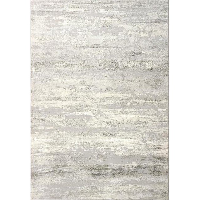 Dynamic Rugs CO46520196444 3 ft. 11 in. x 5 ft. 7 in. Couture 52019 Rectangle Contemporary Area Rug - 6444 Ivory & Grey