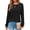 Black, variant on Womens Long Sleeve Shirts Casual Tunic Tops Work Dressy Blouses Fall Sweaters