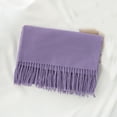thumbnail image 4 of Ahabrexf Warm Scarfs for Women,Solid Color Soft Faux Fabric Shawl for All Seasons, 4 of 6