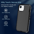 thumbnail image 5 of Entronix Heavy Duty Case Compatible with iPhone 16E, Shockproof Hard Cover, Black, 5 of 6