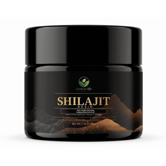 Pure Himalayan Shilajit Resin 1.76 oz – High Potency 75% Fulvic Acid, Natural Energy, Stamina & Focus Support