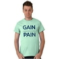 thumbnail image 5 of Motivational Workout Grind Quote Men's Graphic T Shirt Tees Brisco Brands X, 5 of 6