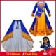 thumbnail image 2 of Disfraz De Niña Disney Mira Royal Detective Vestido Princesa Niños Niño Cumpleaños Fiesta De Halloween Vestidos De Fantasía De Cosplay + Cloak, 2 of 4