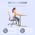 thumbnail image 4 of Vinsetto Mesh Office Chair, Small Computer Desk Chair, Space Saving, Pink, 4 of 10