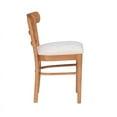 thumbnail image 4 of Linon Hunter Wood Set of Two Chairs in Brown, 4 of 14