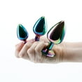 thumbnail image 2 of Rear Assets Aluminum Crystal Metal Anal Trainer Kit 3 Piece, Rainbow, 2 of 5