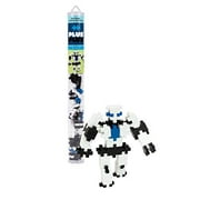 PLUS PLUS - Mini Maker Tube - Robot - 70 Piece, construction Building Stem Toy, Interlocking Mini Puzzle Blocks for Kids