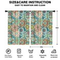 thumbnail image 2 of Blackout Kids Curtains,Boho Bohemia Flower Childrens Insulated Curtains Set Of 2,Bedroom Essentials,Toddler Room Decor 42"x63"(106x160cm), 2 of 4