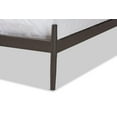 thumbnail image 6 of Baxton Studio Samir Modern Industrial Black Finished Metal Full Size Platform Bed, 6 of 9