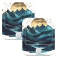 thumbnail image 7 of Yayeee LED Night Lights with Motion Detectors Auto Dusk to Dawn Light Sensors, 2 Pack, Blue Mountains, 7 of 7