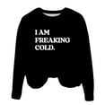 thumbnail image 4 of TFEOQRY Tween Girls Fashion Blouse Crewneck Sweatshirt Long Sleeve Pullover Tops, 4 of 6