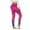 Hot Pink, variant on Striped Tights for Women - Green and White / Pink and Purple / Yellow and Blue, Rainbow Print Leggings Sky Blue & Size M