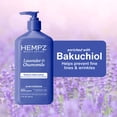 thumbnail image 4 of Hempz Beauty Actives Lavender & Chamomile Body Moisturizer Lotion with Retinol Alternative to Help Prevent Fine Lines & Wrinkles, 17 fl oz, 4 of 12