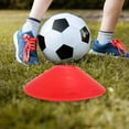 thumbnail image 6 of MEIBUTYUP 14-Piece Red Football Agility Cones Set, Lightweight PE Training Markers for Soccer, Outdoor Sports, and Speed Drills, 6 of 8
