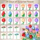 thumbnail image 2 of Calendario Adviento Con Ramo Flores Navideñas 2025 24 Tipo para Regalo Navidad (A), 2 of 8
