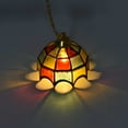 thumbnail image 5 of Mini Dollhouse Miniature Decoration LED Table Light Ceiling Lamp Battery Operated Light Dollhouse Accessories 1:12 Dollhouse Colorful Chandelier Exquisite Miniature LED Ceiling Light Decoration, 5 of 9