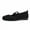 Black, variant on Quaouag Knitted Ballet Flats for Women Ladies Round Toe Strappy Comfortable Formal Dress Loafers Casual Slip On Walking Driving Shoes for Work Nurse