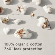 LOLA Super Plus Tampons, Organic Cotton, Compact Plastic Applicator, 20 Count