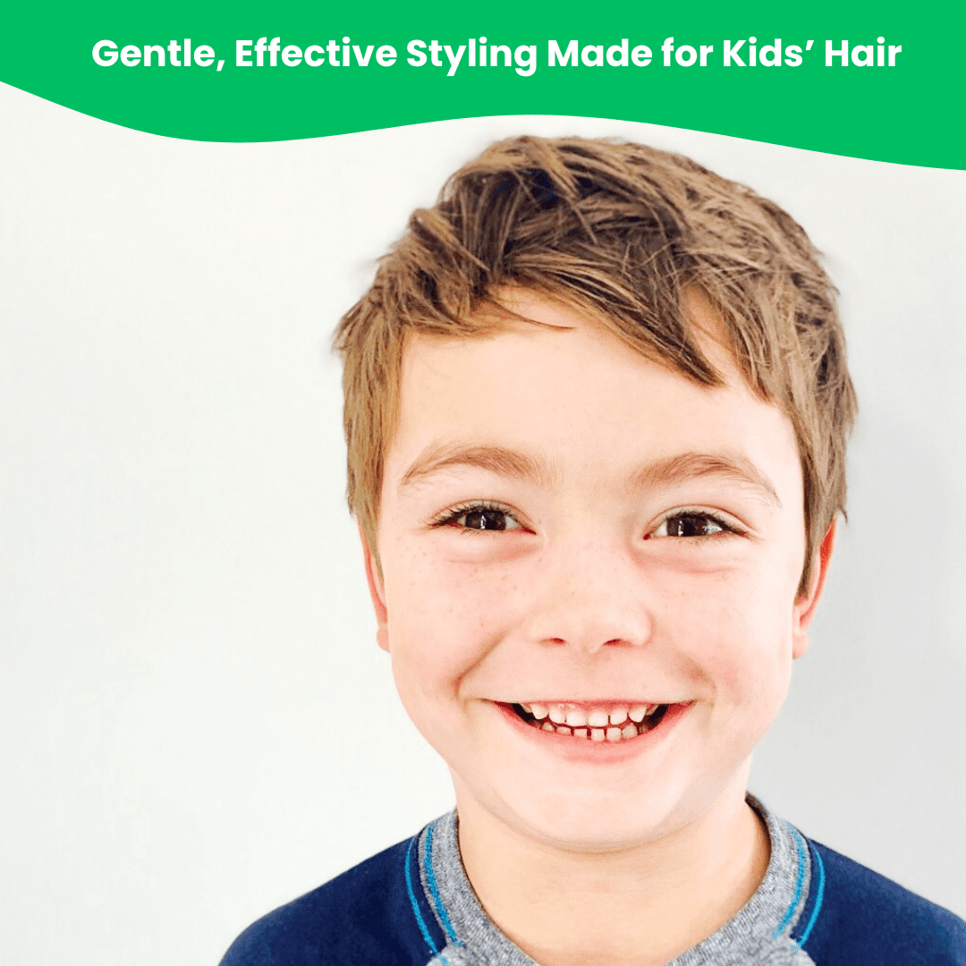 Fresh Monster Kids Hair Gel – Natural Medium Hold | Alcohol-Free, Toxin-Free | For Boys & Girls, 6oz