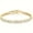 golden, variant on Zircon tennis chain, men's and women's high-end bracelet, hip-hop bracelet accessories, men's and women's light luxury, niche