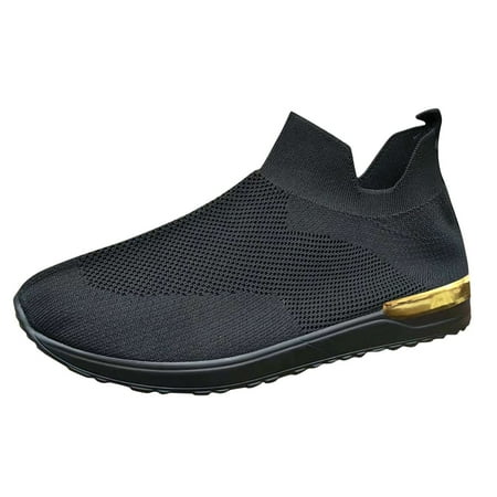 

ZIZOCWA Scholl Sneaker Booties For Women No Heel Runing Solid Sports Color Outdoor Breathable Women Shoes Shoes Mesh Women S Women Water Shoes 10