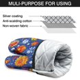 thumbnail image 7 of Cute Oven Mitts,Pioneer Flower Floral Print Pattern Oven Mitt 2-Pack Set,Kitchen Gloves for Oven,Heat Resistant Oven Mitts 7.7"x12", 7 of 7