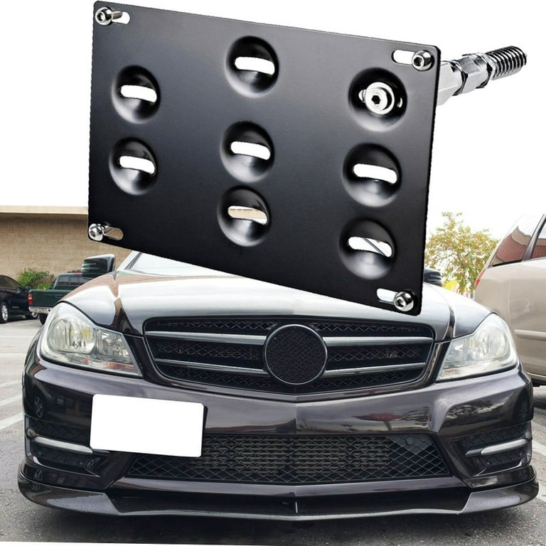 GTP Tow Hook License Plate Mounting Bracket for Mercedes GLA W204 W205 C-Class W