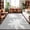 Gray, variant on Purple Palm Trees Washable Round Area Rug 3 ft, Summer Beach Tropical Farmhouse Soft Non Slip Rugs Stain Repellent Indoor Felt Carpet for Living Dining Room Bedroom Home Office