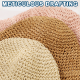 thumbnail image 5 of Circunferencia de la cabeza 52cm sombrero de paja de encaje para bebé sombrero de sol para niños sombrero de paja para niños MFZFUKR BST3050651-1, 5 of 5
