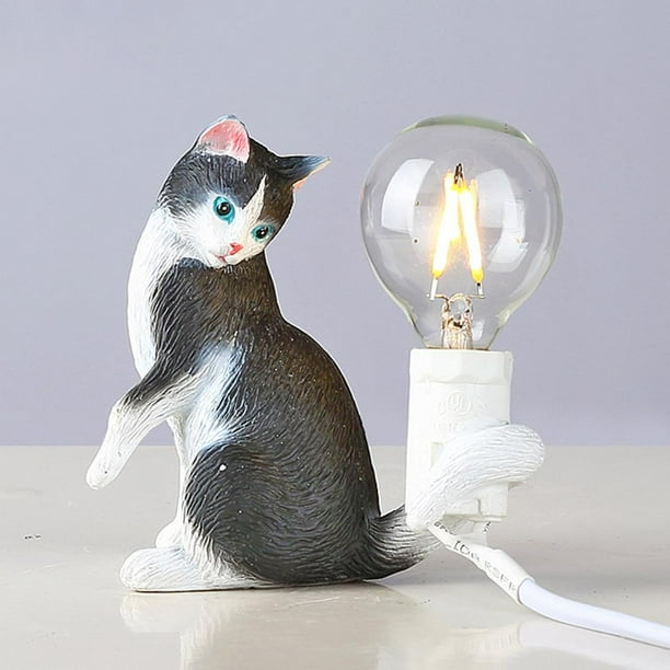 Cat Shaped LED Lamp Novelty Light Bedside Porch Home Sconces