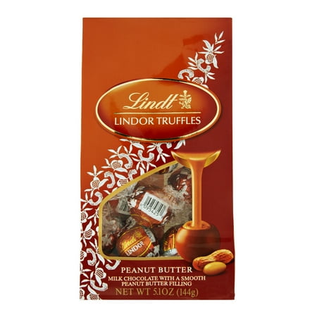 Lindt Lindor Peanut Butter Truffles, 5.1 OZ