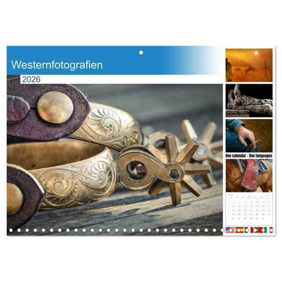 Westernfotografien (Monthly Wall Calendar 2026 11.7 x 16.5 (open)), CALVENDO 14 Month Calendar