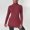 136#Red, variant on Dwaogom Women's Fashionable Turtleneck Sweater Slim Waist Lower Slit Long Sleeve Sweater Long Sleeve Turtleneck Top Holiday Leggings For Women High Waist Plaid Pants