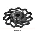 thumbnail image 1 of Ymiko 2 Colors Rear Derailleur Pulley, Rear Pulley, For Most Mountain Bike BIke Repair Replacement For Speed Shifting, 1 of 8