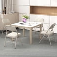 thumbnail image 2 of Resenkos Folding Chair, Kitchen Chairs,Foldable Chair Set of 6 with Padded Seat Seat and Fabric Covered Backrest-Set of 6, 2 of 10