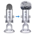 thumbnail image 3 of Housses de Microphone Moelleuses Micro Fourrure Casque Karaoké Tube Vocal Applicable Protection de Tube Vocal avec Bonne Élasticité Remplacement pour yeti/Pro, 3 of 8