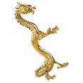 thumbnail image 1 of OULII Crystal Sphere Rack Dragon Shape Alloy Display for Cultural Showcase 1Set, 1 of 8