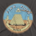 thumbnail image 2 of Pink Floyd Money Seal Women's T Shirt, Charcoal, Small, 2 of 6