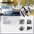thumbnail image 3 of AutoShack Front Wheel Hub Bearing Assembly - Driver or Passenger Side for Subaru, Forester 2014-2018 Crosstrek 2016-2021 Impreza 2014-2023 XV Crosstrek 2014-2015, AWD H4 2.0L 2.5L - 5-Lug, With ABS, 3 of 5