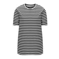 thumbnail image 5 of Women's Casual Striped Crew Neck Short Sleeve T Shirts Tee Tops, 5 of 5