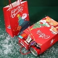 thumbnail image 4 of Bolsa de manzana de Navidad, bolsa de regalo de Navidad, Papá Noel, muñeco de nieve, bolsa de embalaje de dulces, Feliz Navidad, fiesta, decoración del hogar, Año Nuevo, 2024, 4 of 4