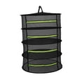thumbnail image 2 of LOVIVER Herb Drying Rack Hanging Mesh Net for Food Vegetables Garden Outdoor Harvest Four Layer, 2 of 8