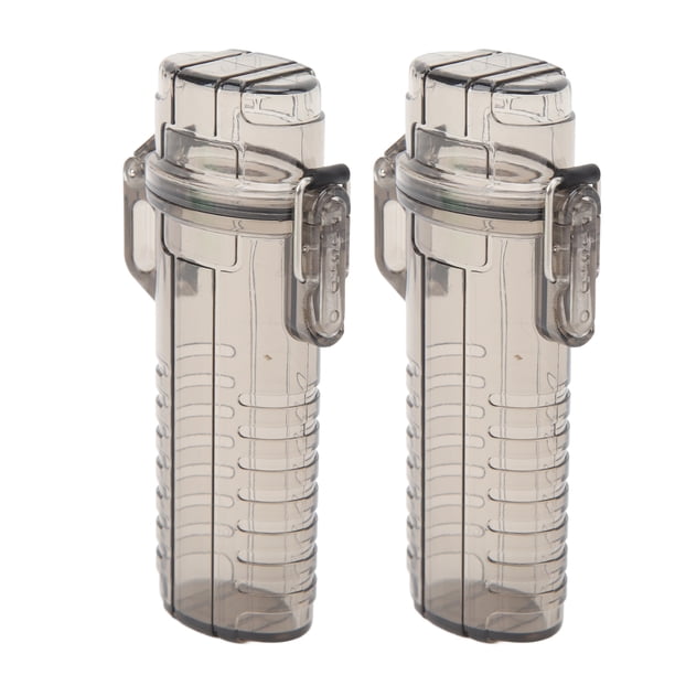 Funda para Encendedor Impermeable Transparente Protege el Encendedor y el Humo Almacenamiento de Cigarrillos Ligero y Compacto 2 uds ANGGREK Otros