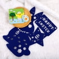 thumbnail image 4 of Easter placemats, felted egg and bunny tablecloths, spring party table decorations, heat-insulating placemats, Home Decor,1 PC,Dark Bule., 4 of 7