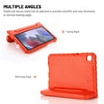 thumbnail image 4 of Dteck Case for Samsung Galaxy Tab A7 Lite 8.7-inch SM-T220 T225 (2021 Released),Kids Friendly EVA Foam Handle Kickstand Case Shockproof Light Weight Back Protective Cover,Red, 4 of 5