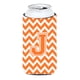 thumbnail image 1 of Letra J Chevron Naranja y Blanco Caroline's Treasures Tall Boy Bebida Aislante Hugger CJ1046-JTBC, 1 of 1