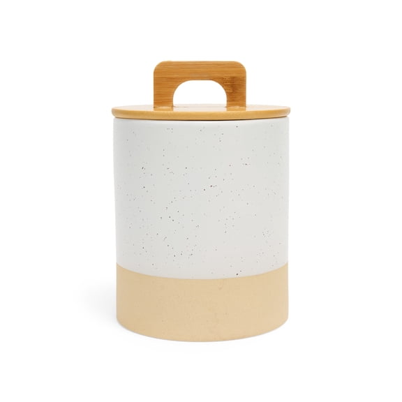 EveryYay Speckled White Treat Jar 5.5 Cups