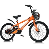 20" Kids Bike for Boys and Girls, Akaber Boys Bicycles with Kickstand for Kids Ages 7-13, Orange