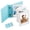 Blue, variant on 2026 New Desktop Instant Photo Album for Instax Mini - Retro Folder Style Accordion Photo Holder with Magnetic Modular Base, Fits 12 Photos (2x3 inch), Expandable Desktop Decor & Gift (A)