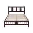thumbnail image 5 of AFI Tahoe 14" Queen Wood Platform Bed with Slatted Headboard and Footboard, Espresso, 5 of 8